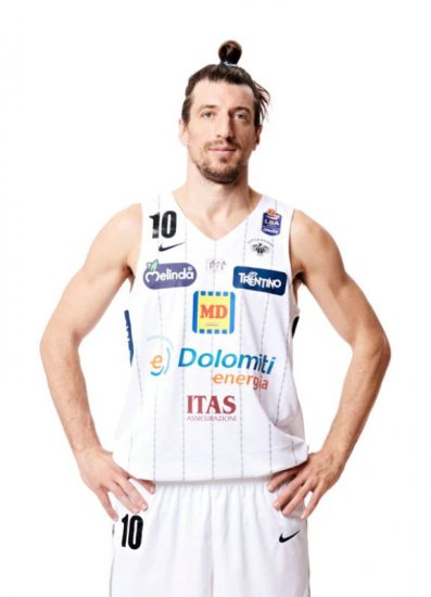 10 Forray Aquila Basket Trento 22-23 Away Jersey White